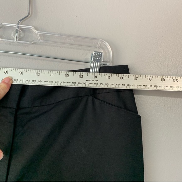 Kasper black cotton blend twill straight leg dress work pants.‎ EUC Size 10 - Picture 8 of 12